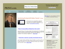 Tablet Screenshot of pring.com
